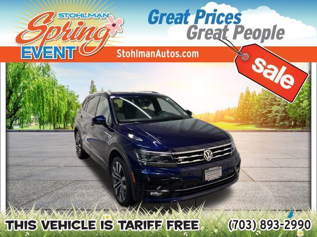 used 2021 Volkswagen Tiguan car, priced at $21,994
