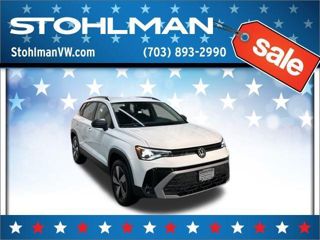 new 2025 Volkswagen Taos car, priced at $27,683
