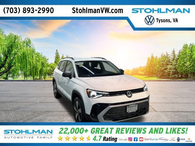 new 2025 Volkswagen Taos car, priced at $27,668