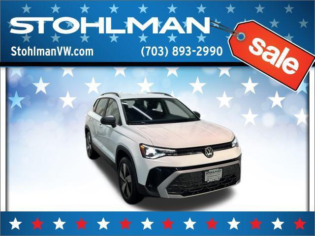 new 2025 Volkswagen Taos car, priced at $28,168