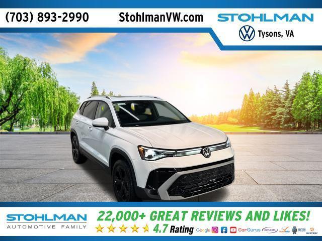new 2025 Volkswagen Taos car, priced at $34,387