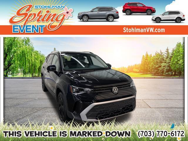new 2025 Volkswagen Taos car, priced at $29,804