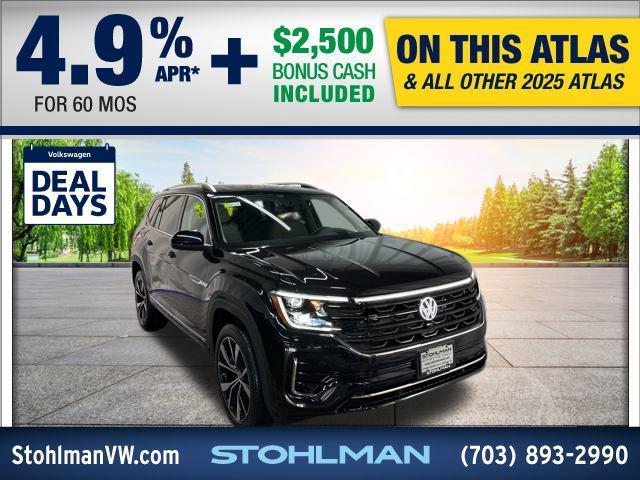 new 2025 Volkswagen Atlas car, priced at $51,373
