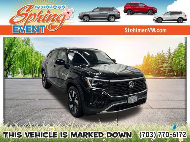 new 2024 Volkswagen Atlas Cross Sport car, priced at $38,779