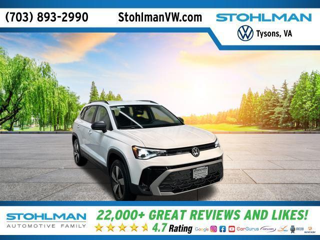 new 2025 Volkswagen Taos car, priced at $27,669