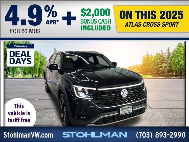 new 2025 Volkswagen Atlas Cross Sport car, priced at $41,937