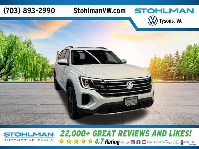 new 2026 Volkswagen Atlas car, priced at $47,594
