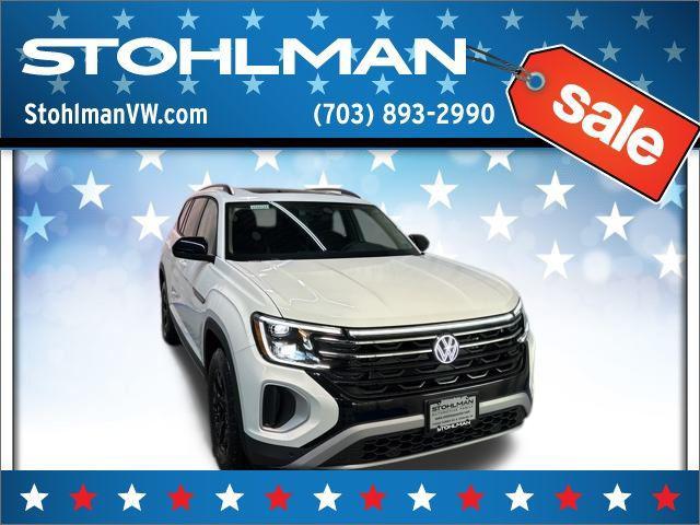 new 2025 Volkswagen Atlas car, priced at $43,887
