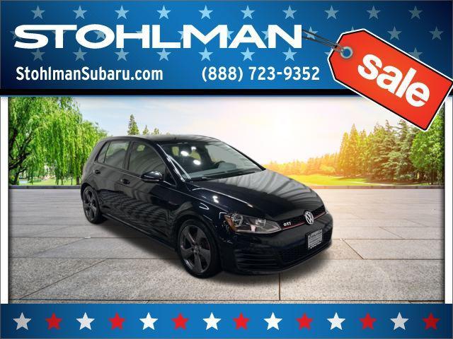 used 2016 Volkswagen Golf GTI car, priced at $15,576