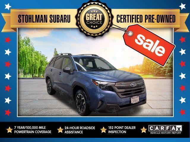 used 2025 Subaru Forester car, priced at $30,600