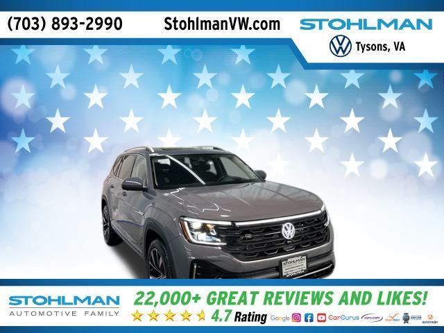 new 2026 Volkswagen Atlas car, priced at $54,746