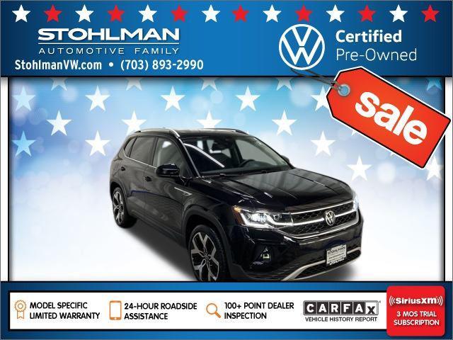 used 2022 Volkswagen Taos car, priced at $25,877