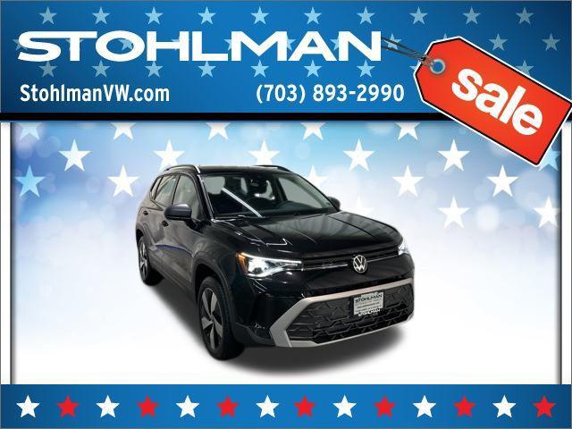 new 2025 Volkswagen Taos car, priced at $27,683