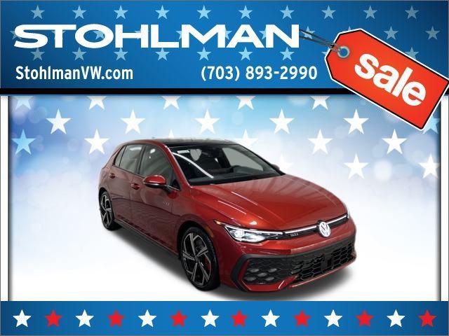 new 2025 Volkswagen Golf GTI car, priced at $39,028