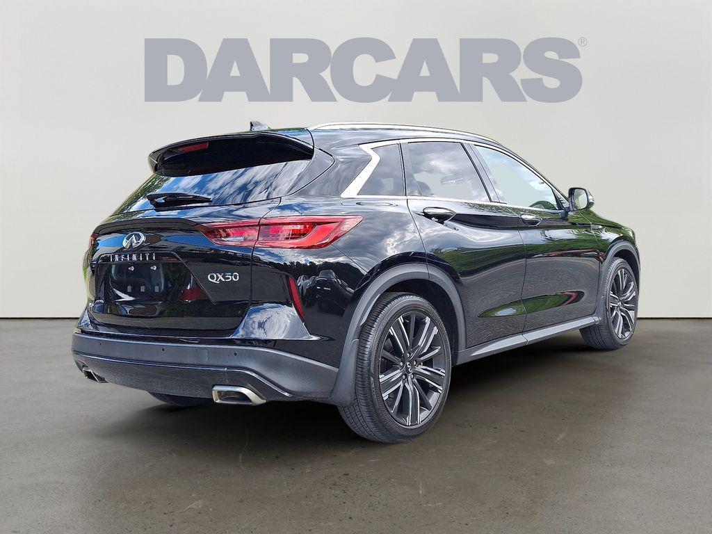 used 2022 INFINITI QX50 car, priced at $31,475