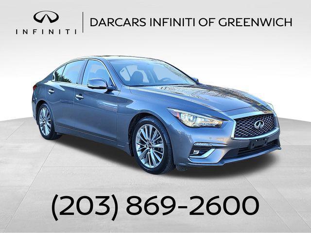 used 2022 INFINITI Q50 car, priced at $33,000