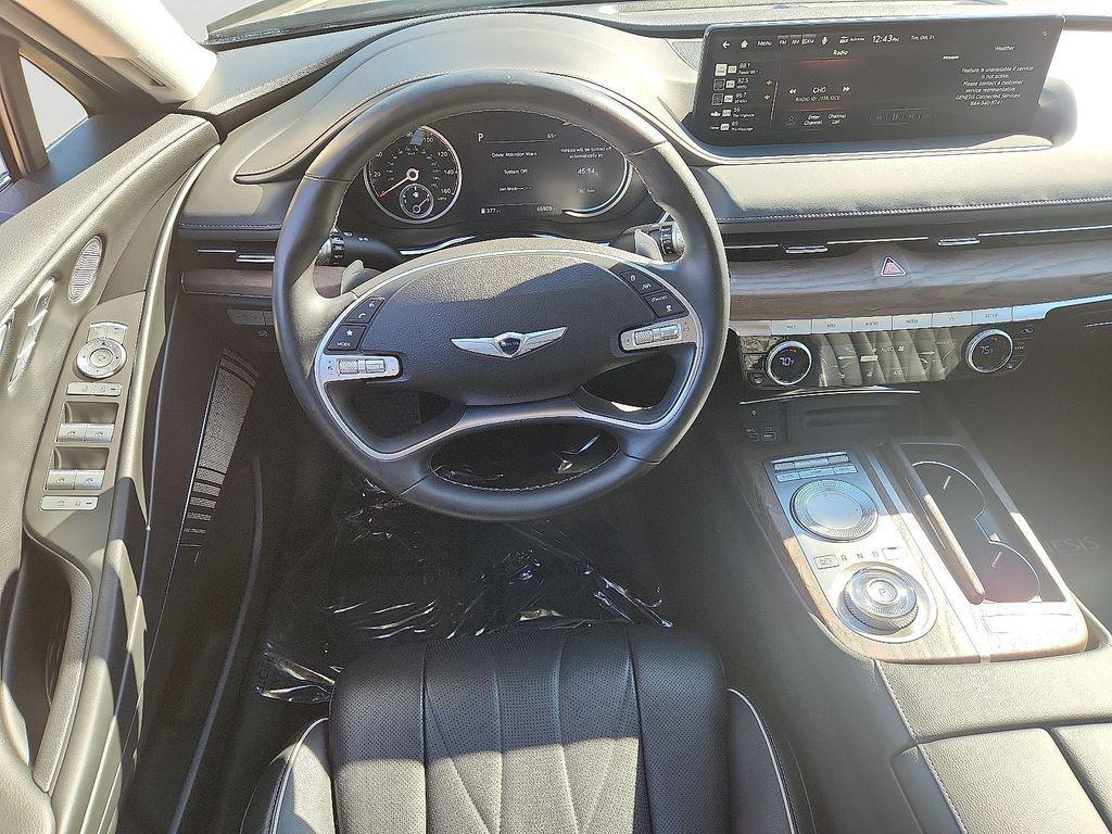 used 2021 Genesis G80 car, priced at $28,500