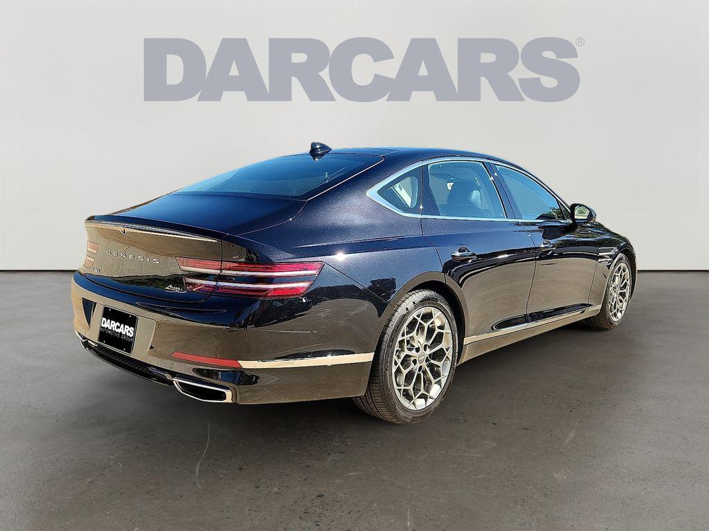 used 2021 Genesis G80 car, priced at $28,500