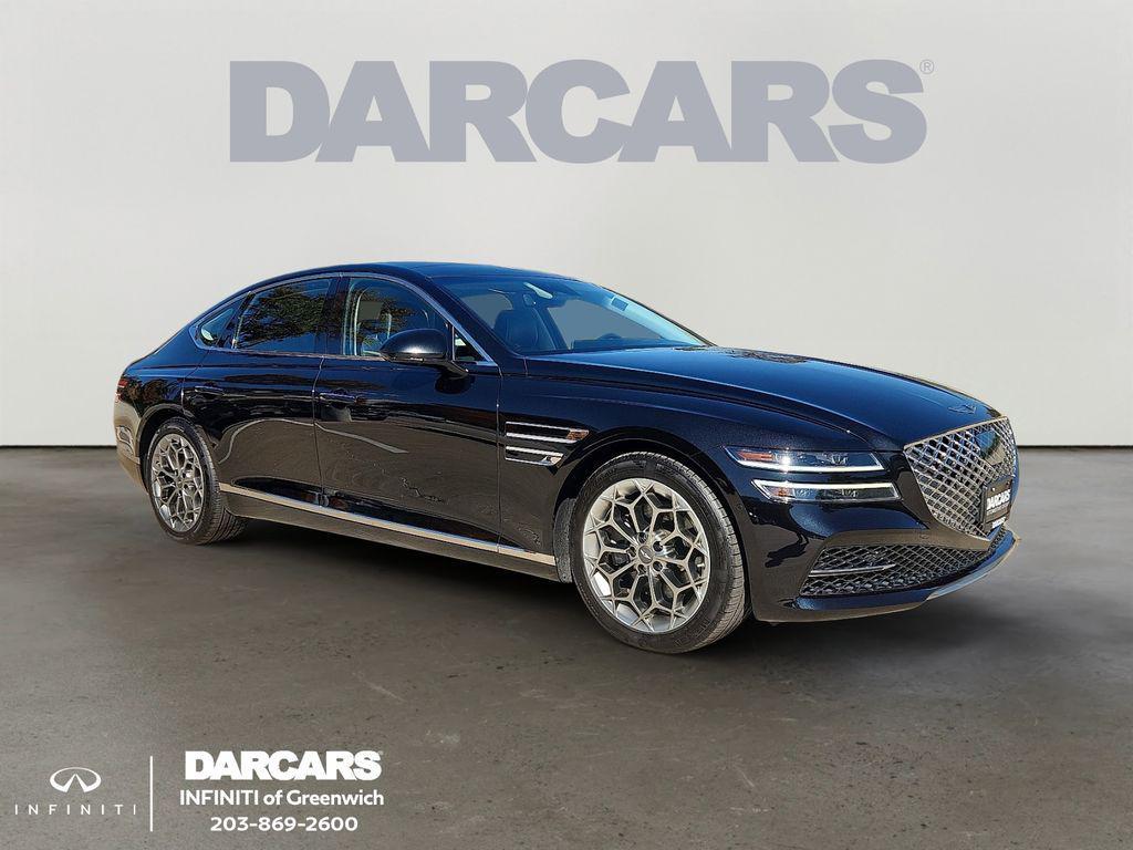 used 2021 Genesis G80 car, priced at $28,500