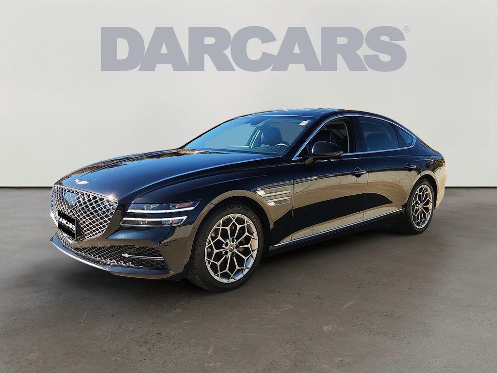 used 2021 Genesis G80 car, priced at $28,500
