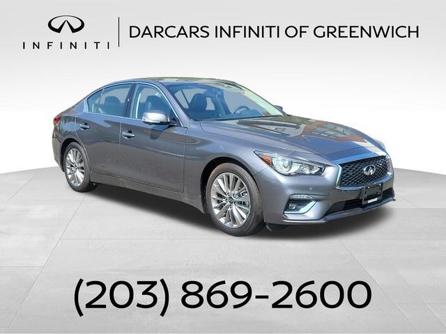 new 2024 INFINITI Q50 car, priced at $46,575