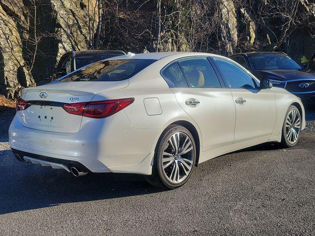 new 2023 INFINITI Q50 car, priced at $52,576