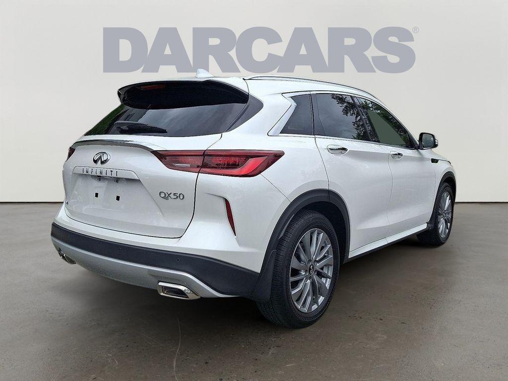 new 2025 INFINITI QX50 car, priced at $47,318