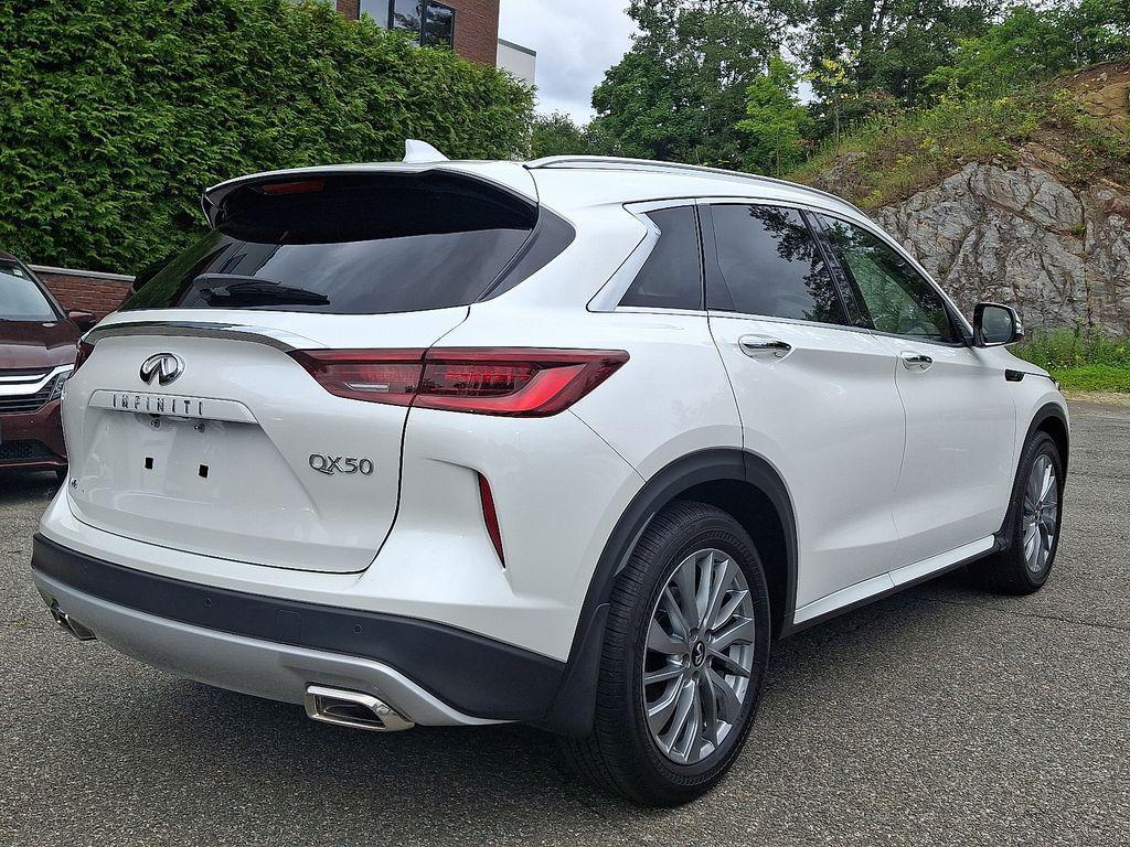 new 2025 INFINITI QX50 car, priced at $47,318