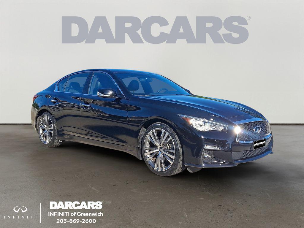 used 2021 INFINITI Q50 car, priced at $30,000