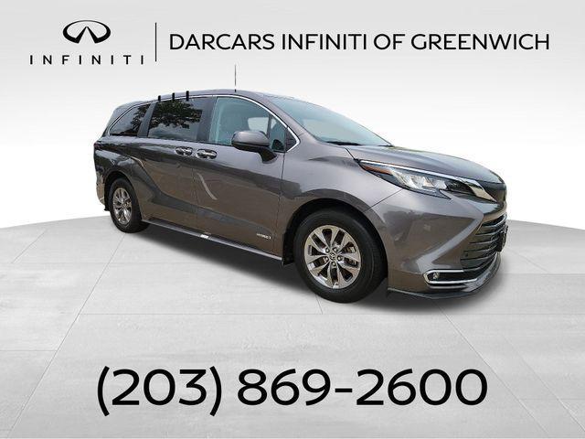 used 2021 Toyota Sienna car, priced at $35,218