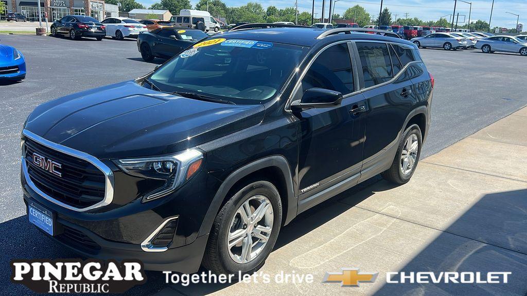 used 2021 GMC Terrain car, priced at $21,594