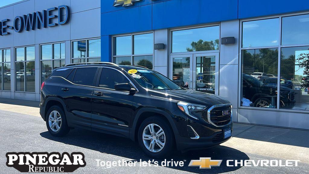 used 2021 GMC Terrain car, priced at $21,594