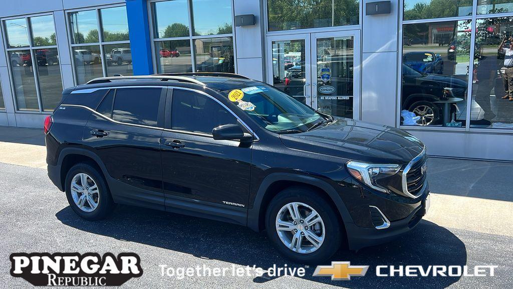 used 2021 GMC Terrain car, priced at $21,594