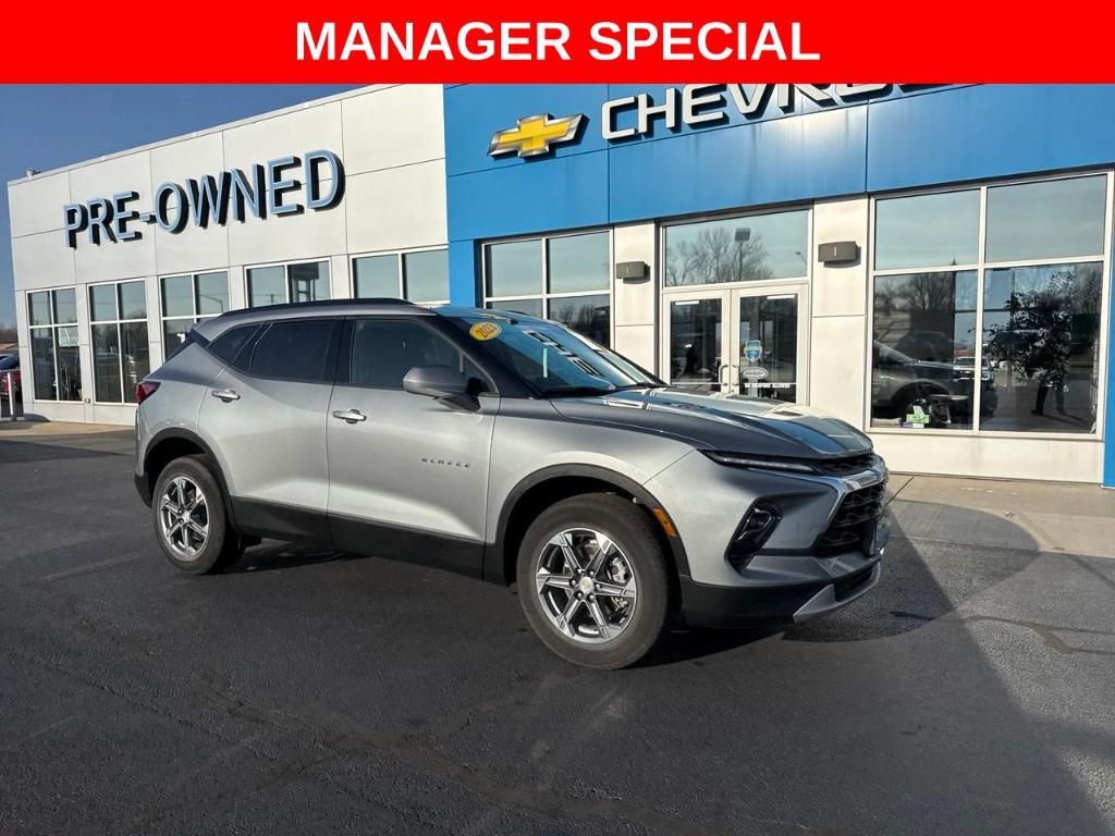 used 2023 Chevrolet Blazer car, priced at $26,636