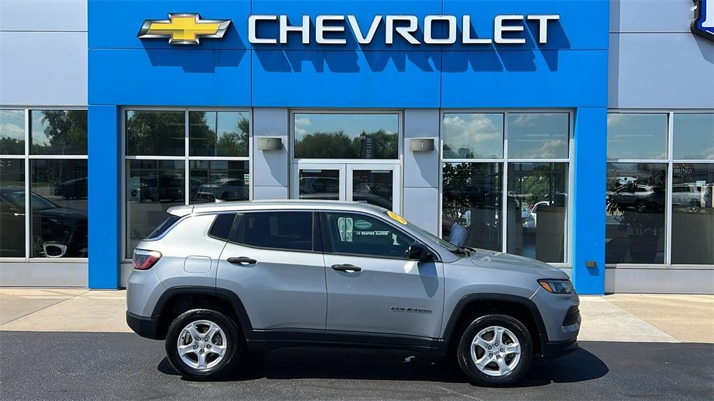 used 2022 Jeep Compass car, priced at $20,885