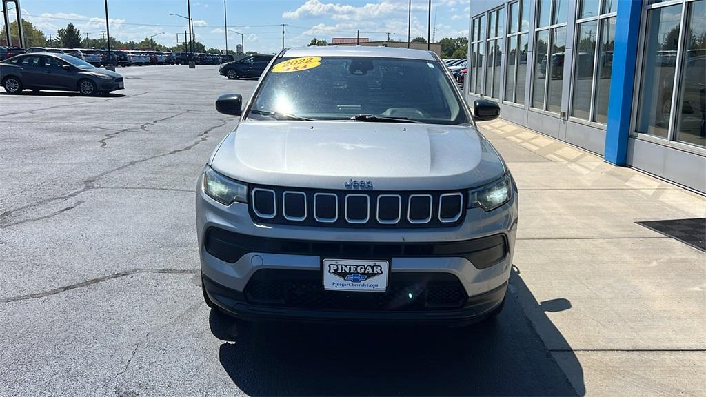 used 2022 Jeep Compass car, priced at $20,885