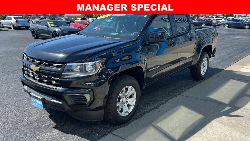 used 2021 Chevrolet Colorado car, priced at $27,420