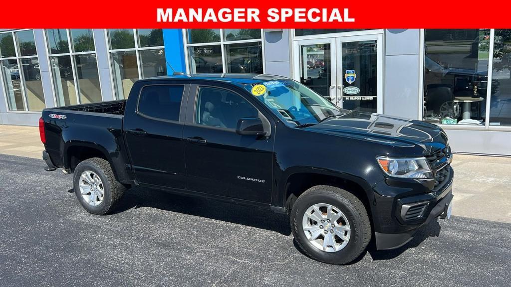 used 2021 Chevrolet Colorado car, priced at $27,420