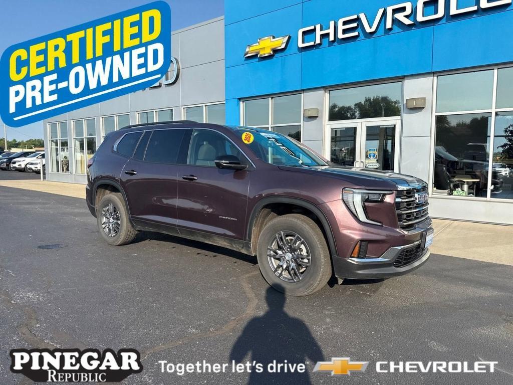 used 2025 GMC Acadia car, priced at $39,862