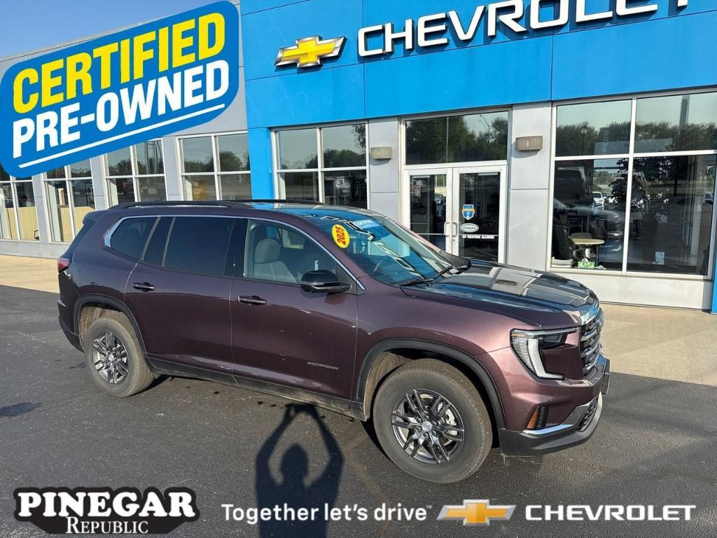 used 2025 GMC Acadia car, priced at $39,862