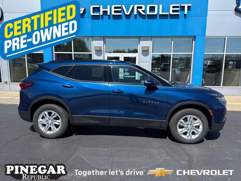 used 2022 Chevrolet Blazer car, priced at $23,590
