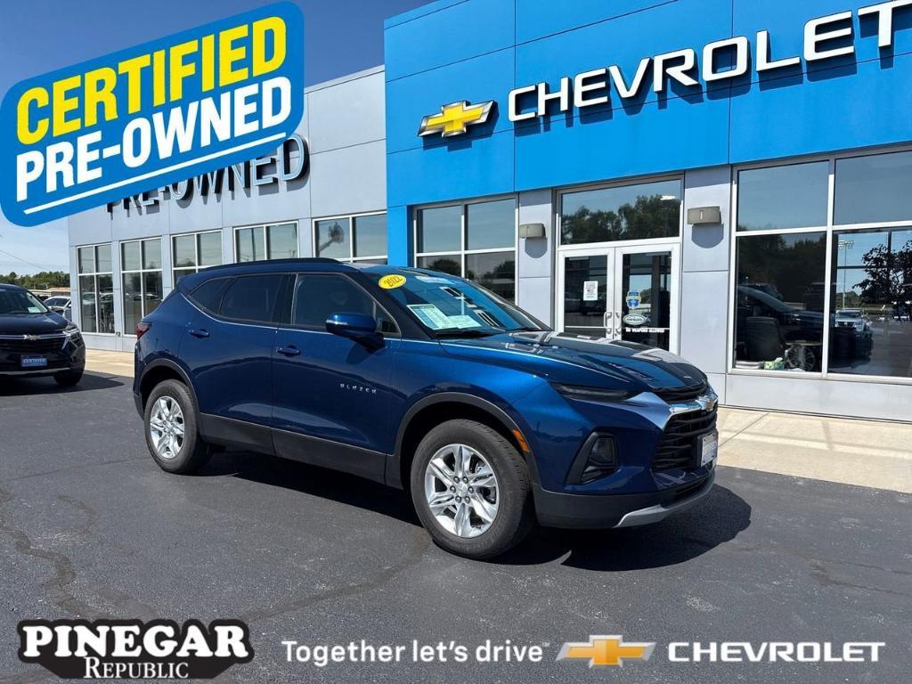 used 2022 Chevrolet Blazer car, priced at $23,590
