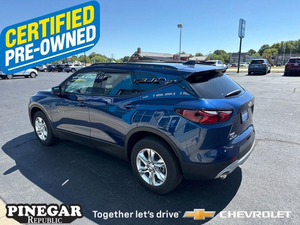 used 2022 Chevrolet Blazer car, priced at $23,590