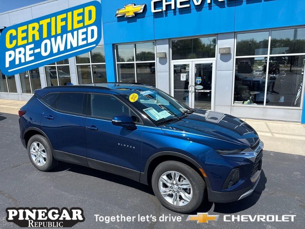 used 2022 Chevrolet Blazer car, priced at $23,590