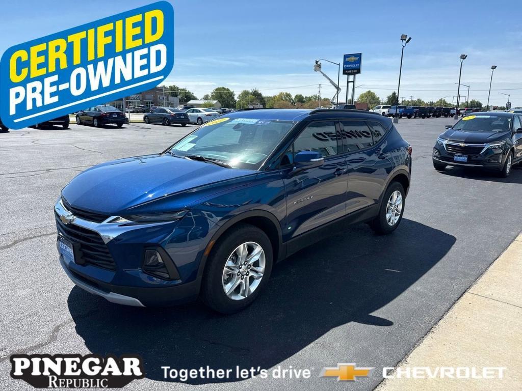 used 2022 Chevrolet Blazer car, priced at $23,590