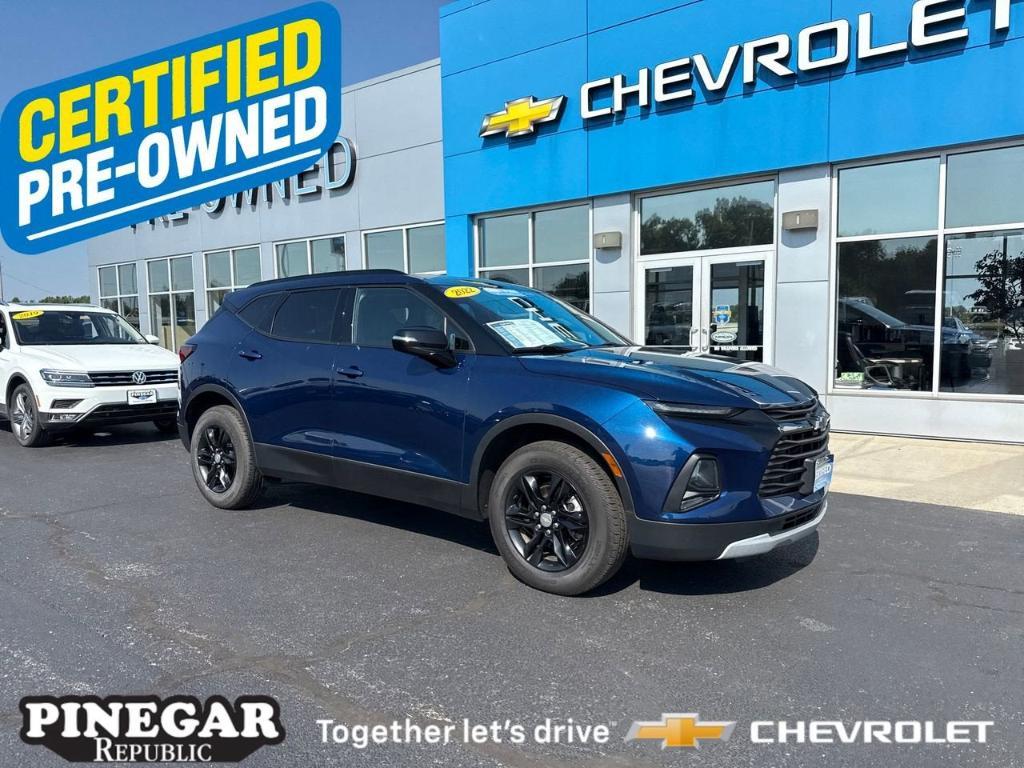 used 2022 Chevrolet Blazer car, priced at $24,171