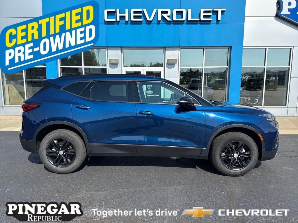 used 2022 Chevrolet Blazer car, priced at $24,171