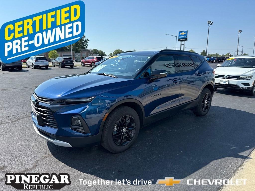 used 2022 Chevrolet Blazer car, priced at $24,171