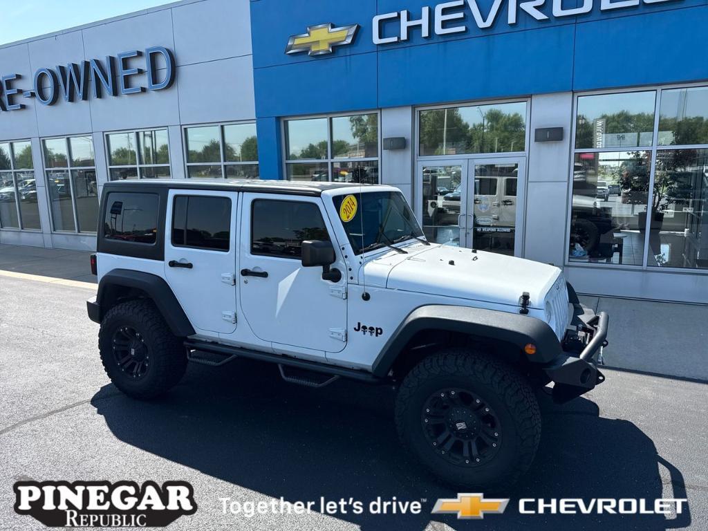 used 2014 Jeep Wrangler Unlimited car, priced at $18,499