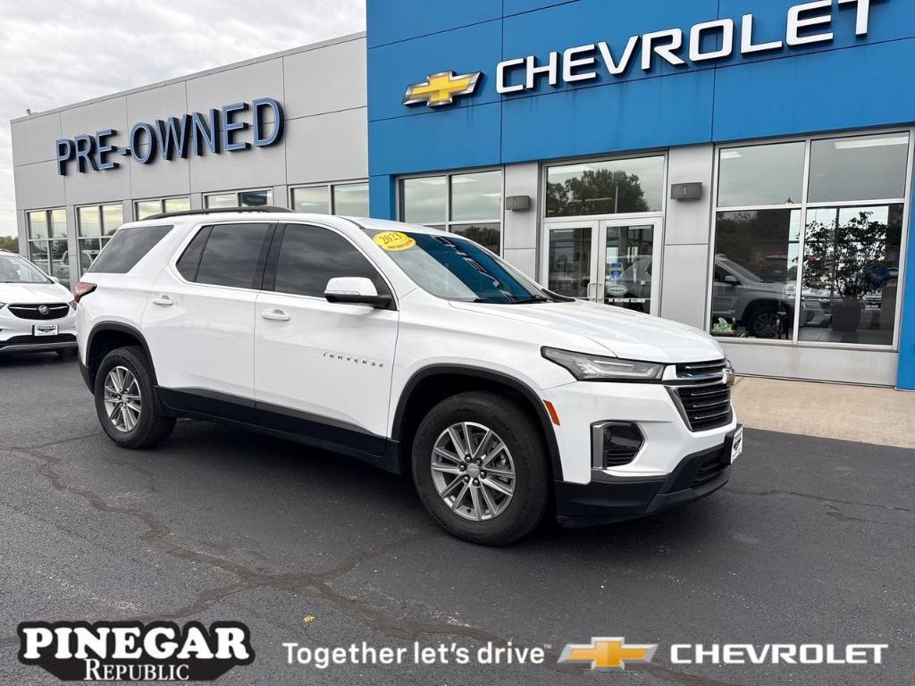 used 2023 Chevrolet Traverse car, priced at $29,639